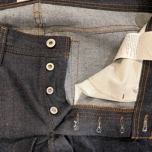 Naked and Famous Stretch Selvedge, Weird Guy Fit